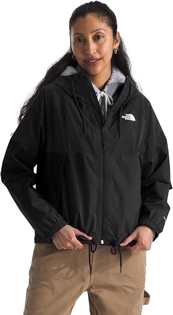 THE NORTH FACE Women's Antora Rain Hoodie (Standard and Plus Size), TNF Black-NPF, X-Large