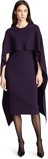 HALSTON Women's Sweater Dress in Merino Wool