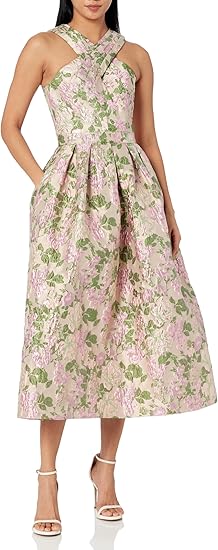 Shoshanna Women's Floral Jacquard Ivanna Dress