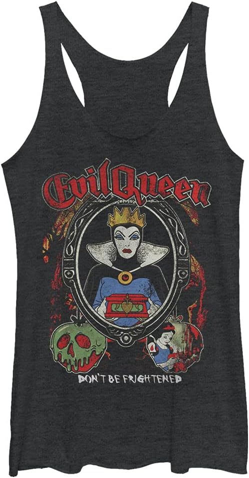 Disney Women's Princess Evil Queen Tri-Blend Racerback Layering Tank