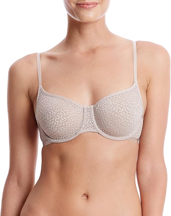 DKNY Women's Modern Lace Unlined Demi Bra