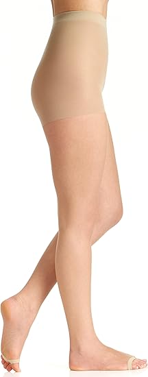 Berkshire womens Hose Without Toes Ultra Sheer Control Top Pantyhose 5115