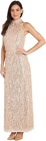 R&M Richards Women's Sleeveless Cocktail Dress