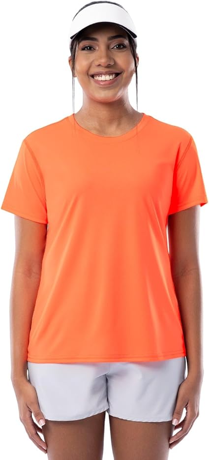 Headsweats Women's Short Sleeve Recycled Polyester Training T-Shirt