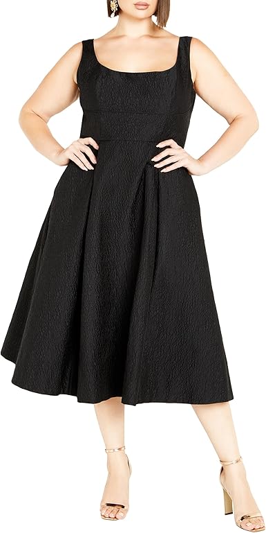 City Chic Women's Apparel Women's CITYCHIC Plus Size Dress Estella