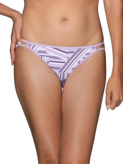 Vanity Fair Women's Illumination String Bikini Panties, Silky Stretch & Satin Trim