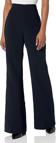 Club Monaco Women's High Rise Bonded Crepe Pant