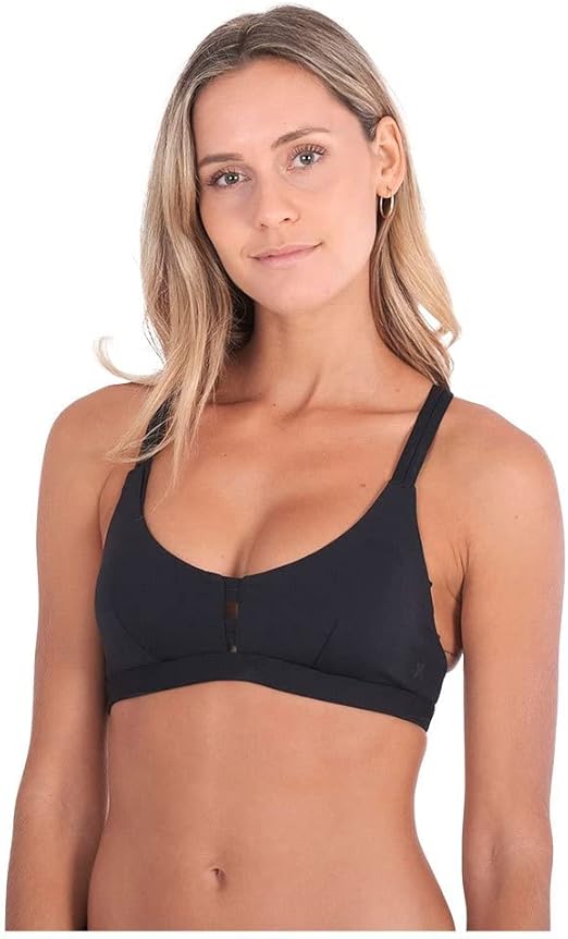 Hurley Women's Standard Bikini Surf Top