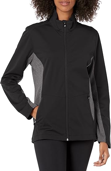 Cutter & Buck Women's Long Sleeve Full Zip Lightweight Navigate Softshell Jacket