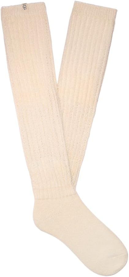 UGG, Womens, Clarice Tall Slouchy Sock, Charcoal, One Size