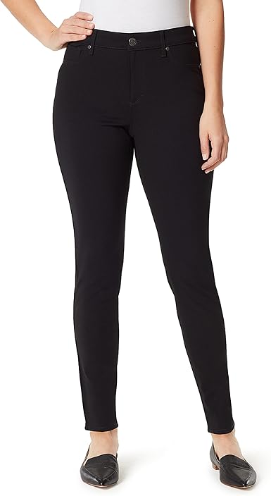 Gloria Vanderbilt Women's Amanda Ponte High Rise Knit Pant