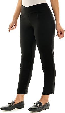 Zac & Rachel Women's Pull-on Ankle Length Pants Made with Millennium Fabric