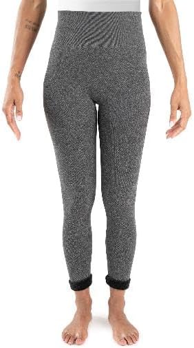 MUK LUKS Women's Fur Lined Leggings