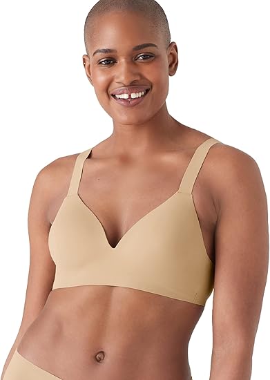 True & Co Womens True Body Push Up Wirefree T-Shirt Bra