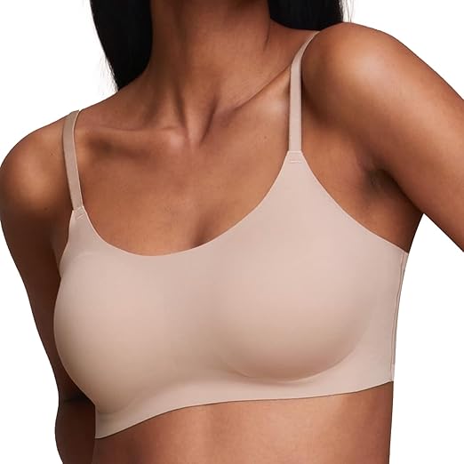 EBY Seamless Bralette with Adjustable Straps: Nude Bralettes for Women, Wireless Bra for Women, Bralette Seamless Bra