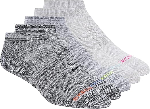 Skechers Women's 5 Pack Low Cut Socks