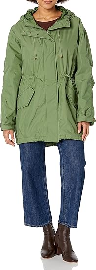 Velvet by Graham & Spencer Women's Hooded Cheviot Heavy Jacket