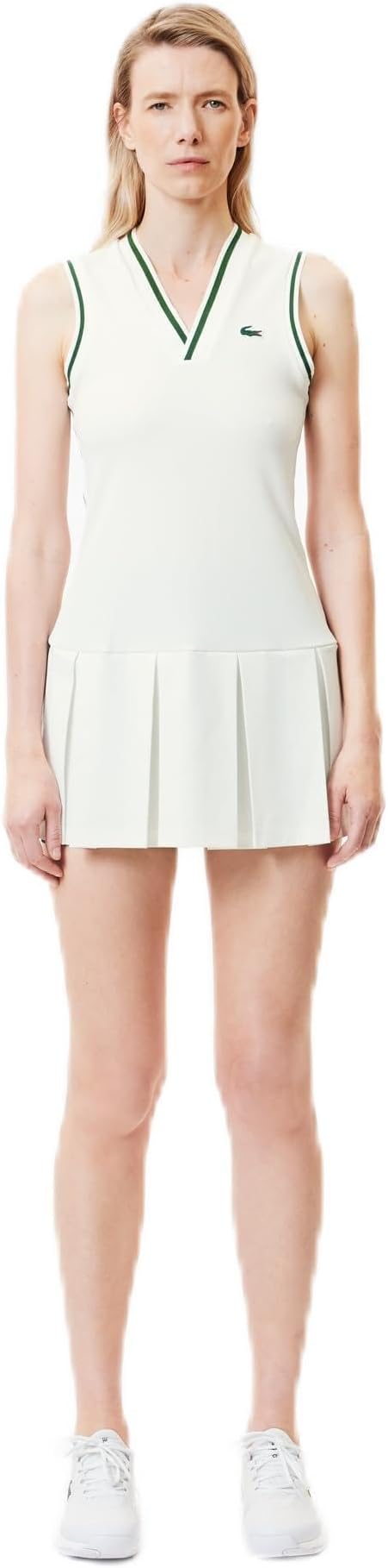 Lacoste Women's Ultra Dry Tennis Dress and Removable Shorts