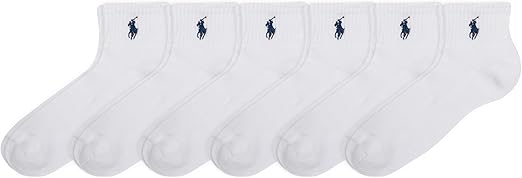 Polo Ralph Lauren Women's Cushion Quarter Socks (6 Pairs)