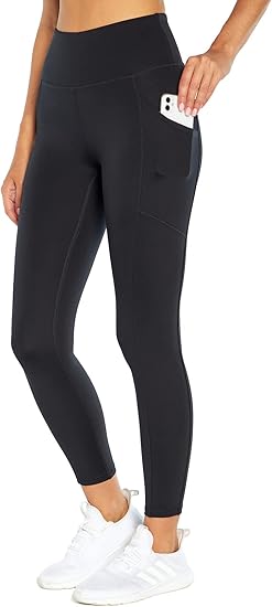 Zobha Women's Easy High Rise Endurance Deluxe Pocket Legging