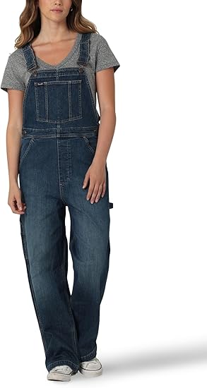 Wrangler Womens Relaxed Denim Overall