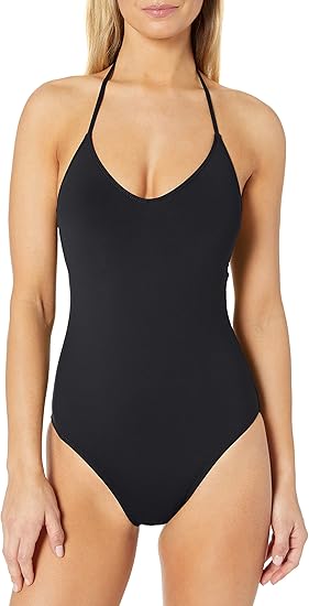 La Blanca Women's Standard Island Goddess Scoop Front Lingerie Mio One Piece Swimsuit