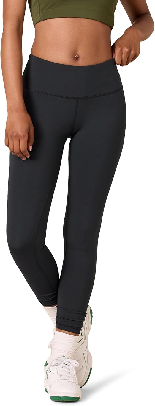 Amazon Essentials Women's Active Sculpt Workout Athleisure Mid Rise Full Length Leggings (Available in Plus Size)