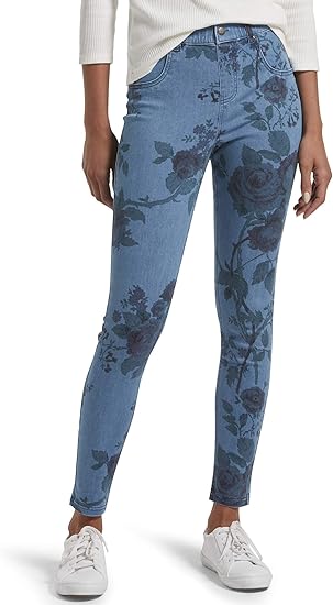 HUE Women's Ultra Soft Denim High Waist 7/8 Legging