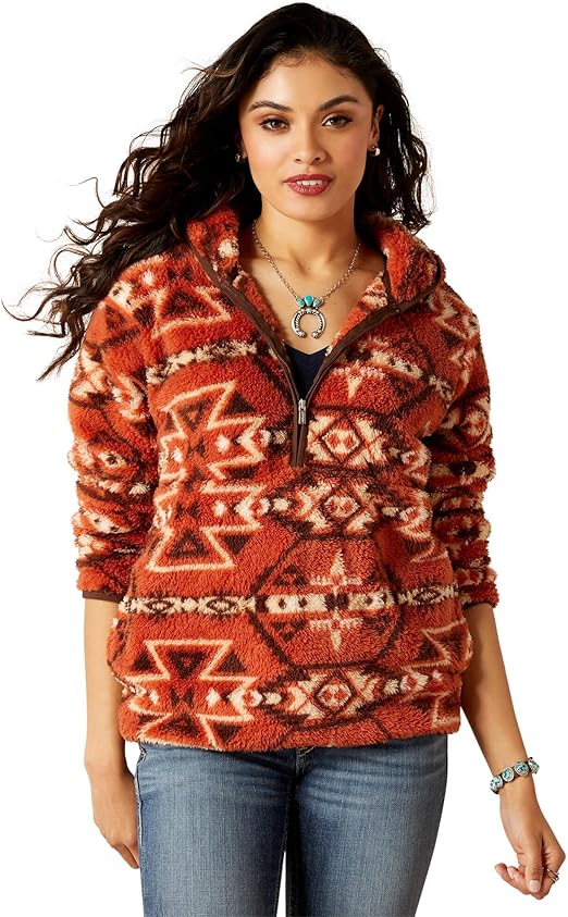 Ariat Women's Real Berber Pullover Sweatshirt