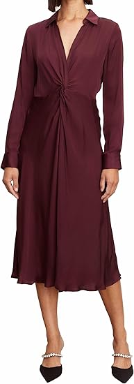 Velvet by Graham & Spencer Women's Bettie Satin Viscose Dress