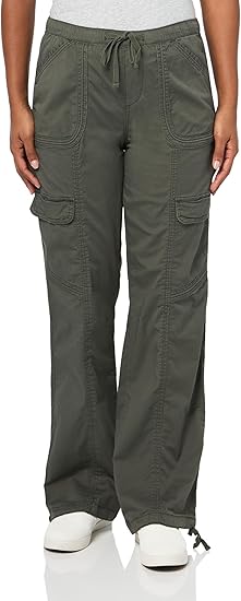 UNIONBAY Women's Straight Leg Stretch Twill Cargo Pant