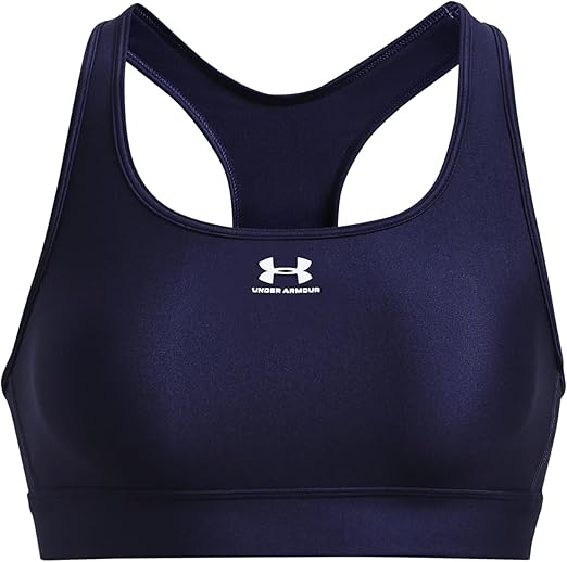 Under Armour Women's HeatGear Mid Padless Sports Bra