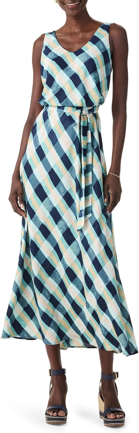 NIC+ZOE Women's Painted Plaid Bianca Dress