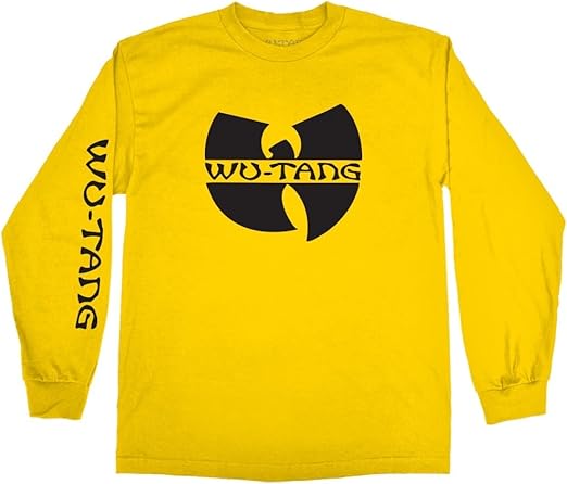 Wu-Tang Unisex-Adult Official Merch Classic Logo Longsleeve