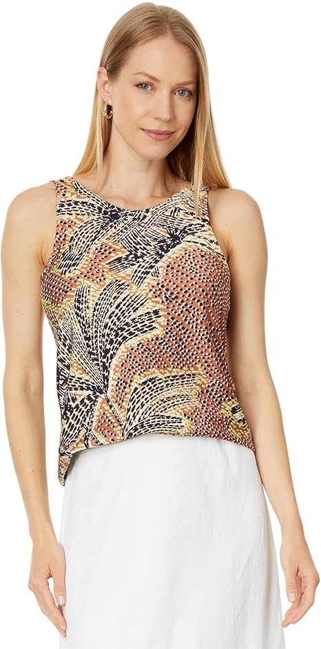 NIC+ZOE Women's Dotty Palms Tank