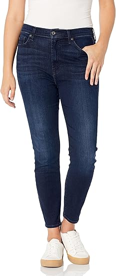 7 For All Mankind Women's Ankle Skinny High Rise Jeans