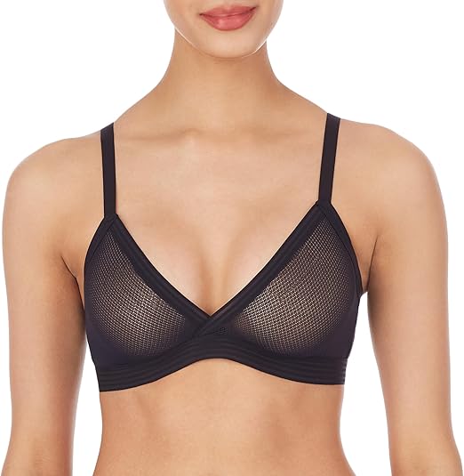 DKNY Women's Sheer Stripe Bralette