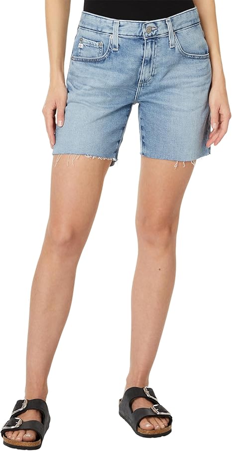 AG Adriano Goldschmied Women's Becke High Rise Relaxed Slim Short