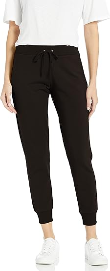 The Drop Women's Grace Supersoft Stretch Rib-Cuff Jogger