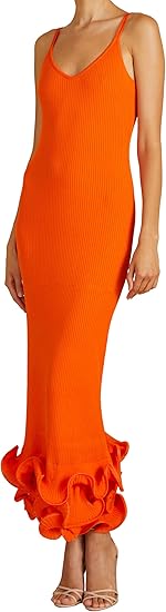 AMUR Women's Dray Midi Knit Dress