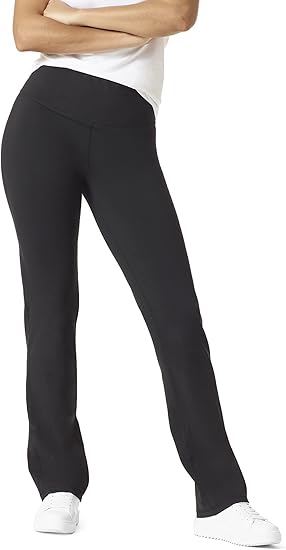 HUE Women's Hi-Rise Flared Yoga Pant