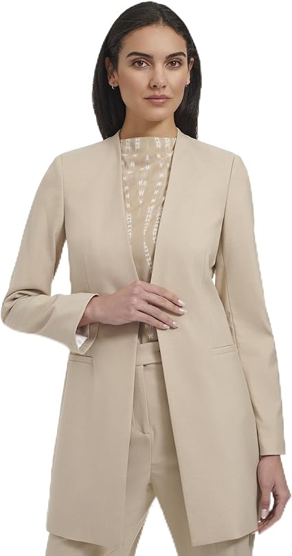 Calvin Klein Women's Modern Fitted Suits Jacket