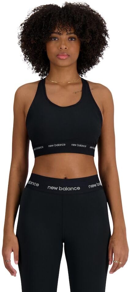 New Balance Women's Nb Sleek Medium Support Sports Bra