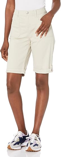 Gloria Vanderbilt Women's Utility Side Tab Bermuda Short