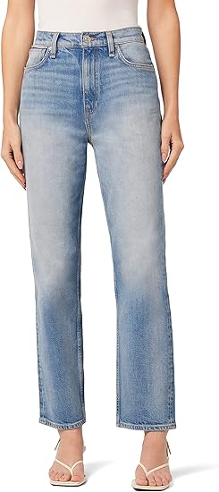 HUDSON Women's Jade High Rise Straight, Loose Fit Jean