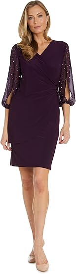 R&M Richards Women's Elegant Cocktail Dress