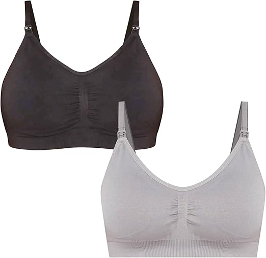 Motherhood Maternity Womens Busted Seamless Clip Down Nursing Full Coverage Bra