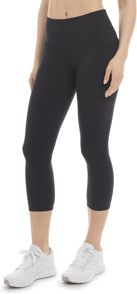 Danskin Women's Curved Contour Capri Legging