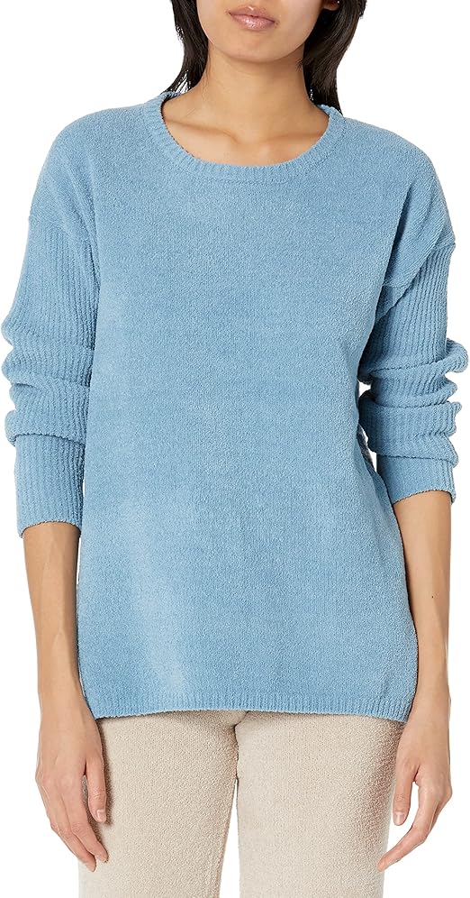 N Natori Women's Aura-Solid Sweater Length 27