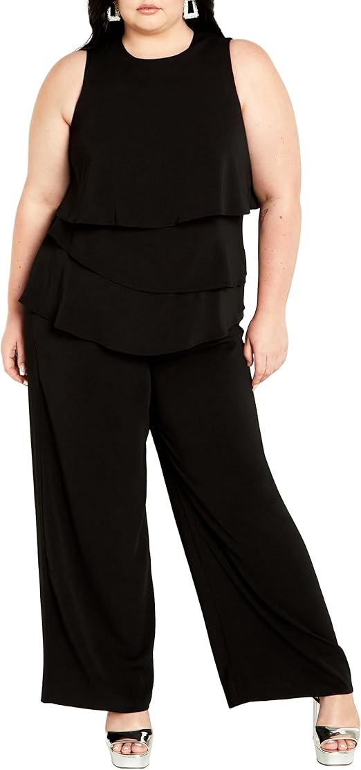 City Chic womens Plus Size Jumpsuit Alexis